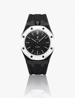Rubber Strap For AP x Swatch Royal Pop Ocho Negro